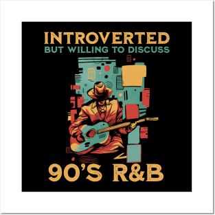 90s R&B kids introverted but willing to discuss 90s RnB Posters and Art